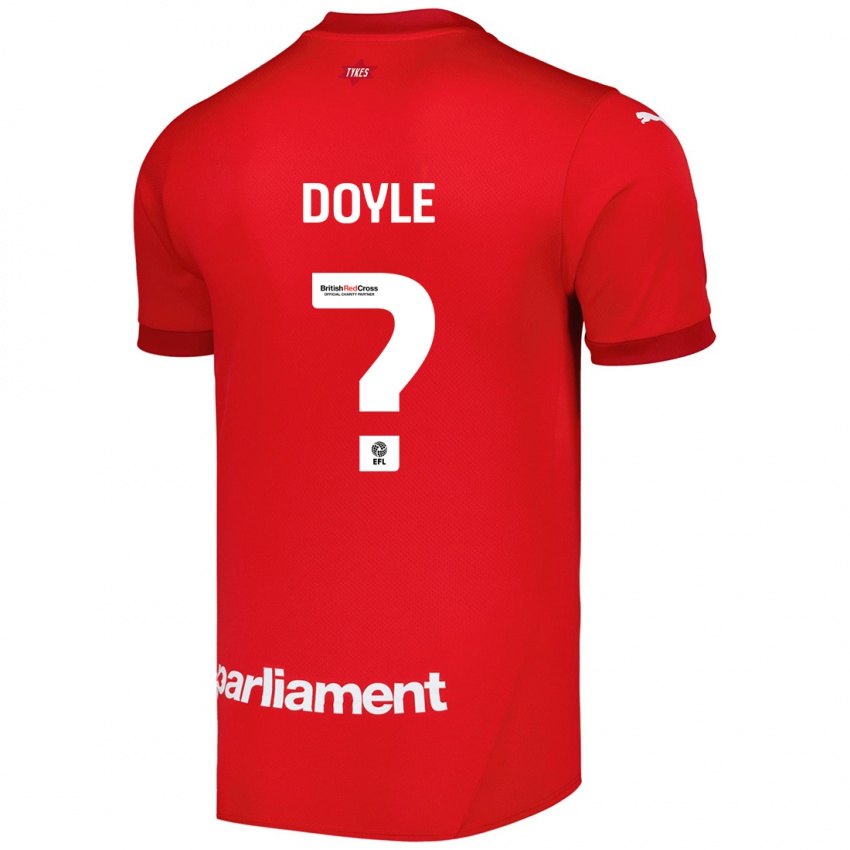 Homem Camisola Matty Doyle #0 Vermelho Principal 2024/25 Camisa Brasil