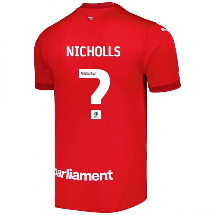 Homem Camisola Kirstie Nicholls #0 Vermelho Principal 2024/25 Camisa Brasil