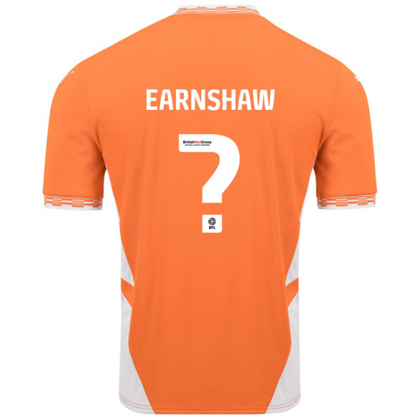 Homem Camisola Alice Earnshaw #0 Branco Laranja Principal 2024/25 Camisa Brasil