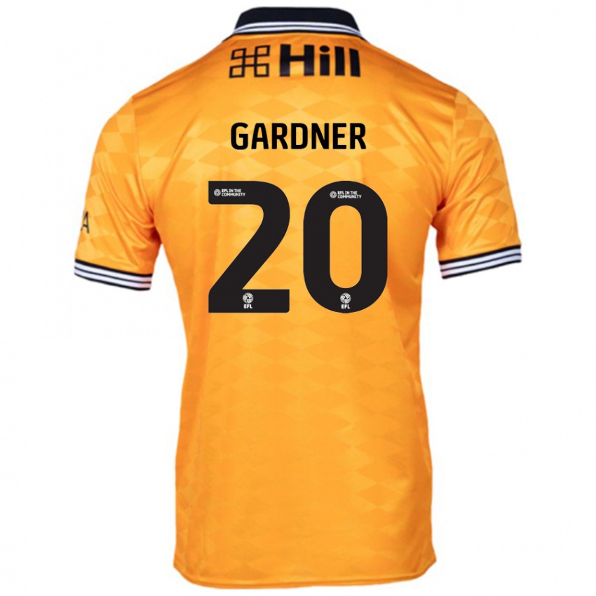 Homem Camisola Gary Gardner #20 Laranja Principal 2024/25 Camisa Brasil