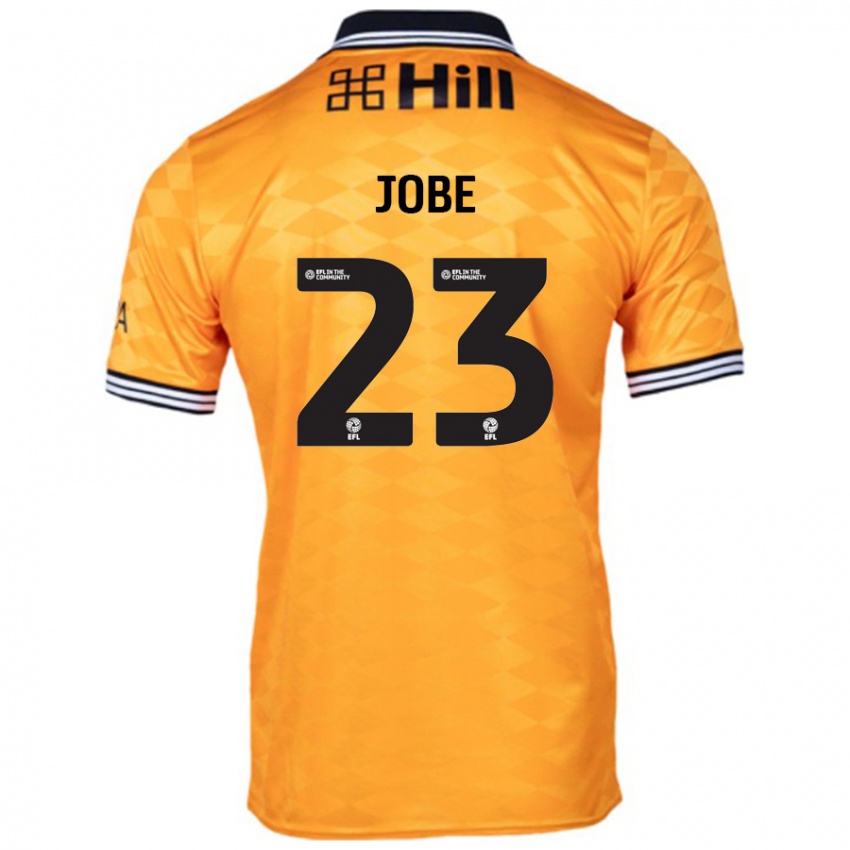 Homem Camisola Mamadou Jobe #23 Laranja Principal 2024/25 Camisa Brasil