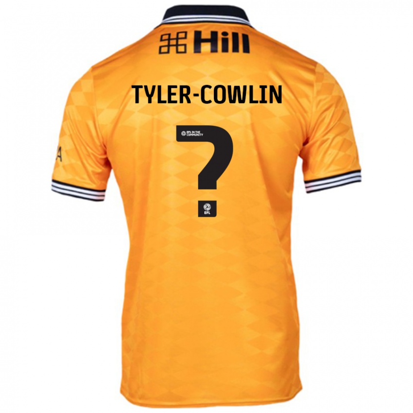 Homem Camisola Danny Tyler-Cowlin #0 Laranja Principal 2024/25 Camisa Brasil