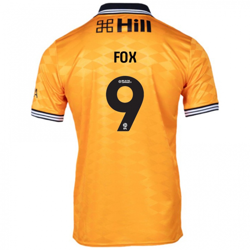 Homem Camisola Ruth Fox #9 Laranja Principal 2024/25 Camisa Brasil