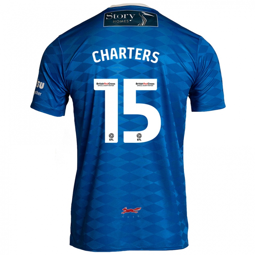 Homem Camisola Taylor Charters #15 Azul Principal 2024/25 Camisa Brasil