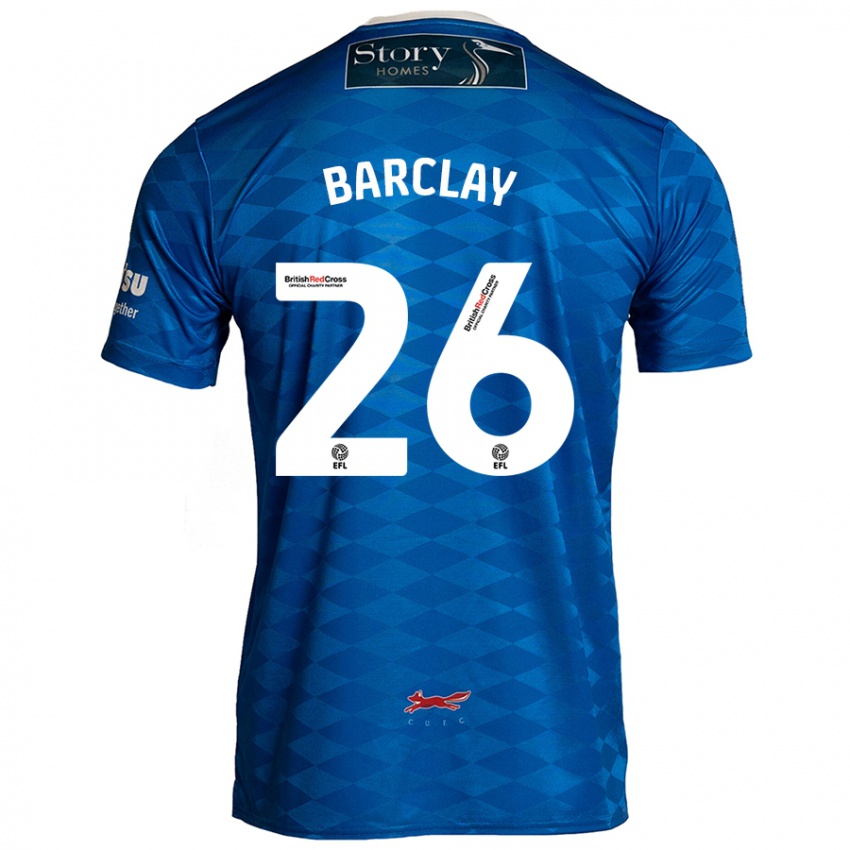 Homem Camisola Ben Barclay #26 Azul Principal 2024/25 Camisa Brasil