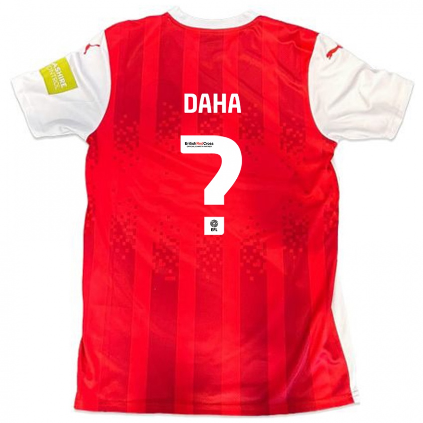 Homem Camisola Hermann Daha #0 Vermelho Branco Principal 2024/25 Camisa Brasil