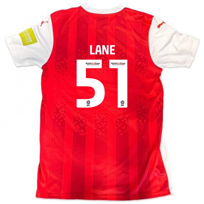 Homem Camisola Mikey Lane #51 Vermelho Branco Principal 2024/25 Camisa Brasil