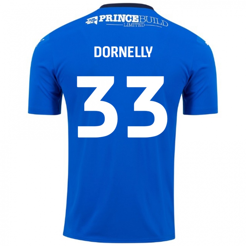 Homem Camisola James Dornelly #33 Branco Azul Principal 2024/25 Camisa Brasil