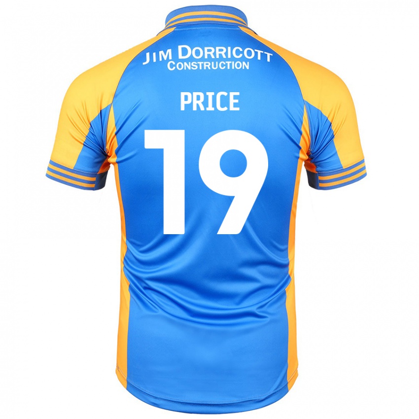 Homem Camisola Jack Price #19 Âmbar Azul Principal 2024/25 Camisa Brasil