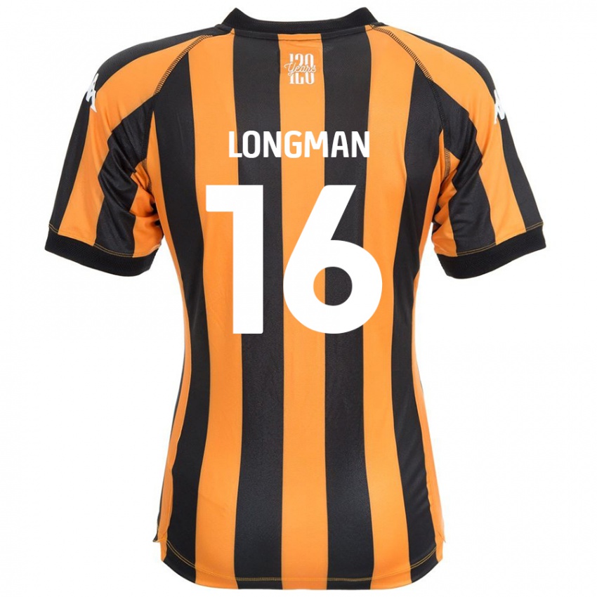 Homem Camisola Ryan Longman #16 Âmbar Negro Principal 2024/25 Camisa Brasil