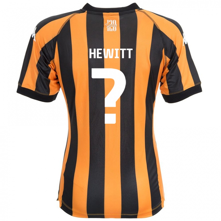 Homem Camisola Stan Hewitt #0 Âmbar Negro Principal 2024/25 Camisa Brasil