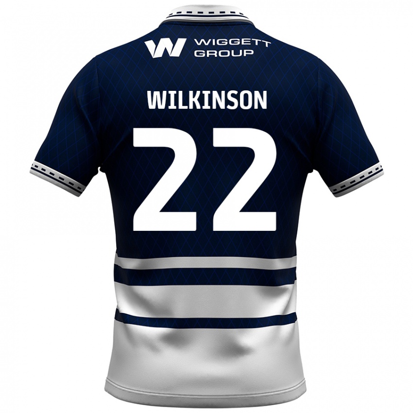 Homem Camisola Chloe Wilkinson #22 Azul Marinho Branco Principal 2024/25 Camisa Brasil