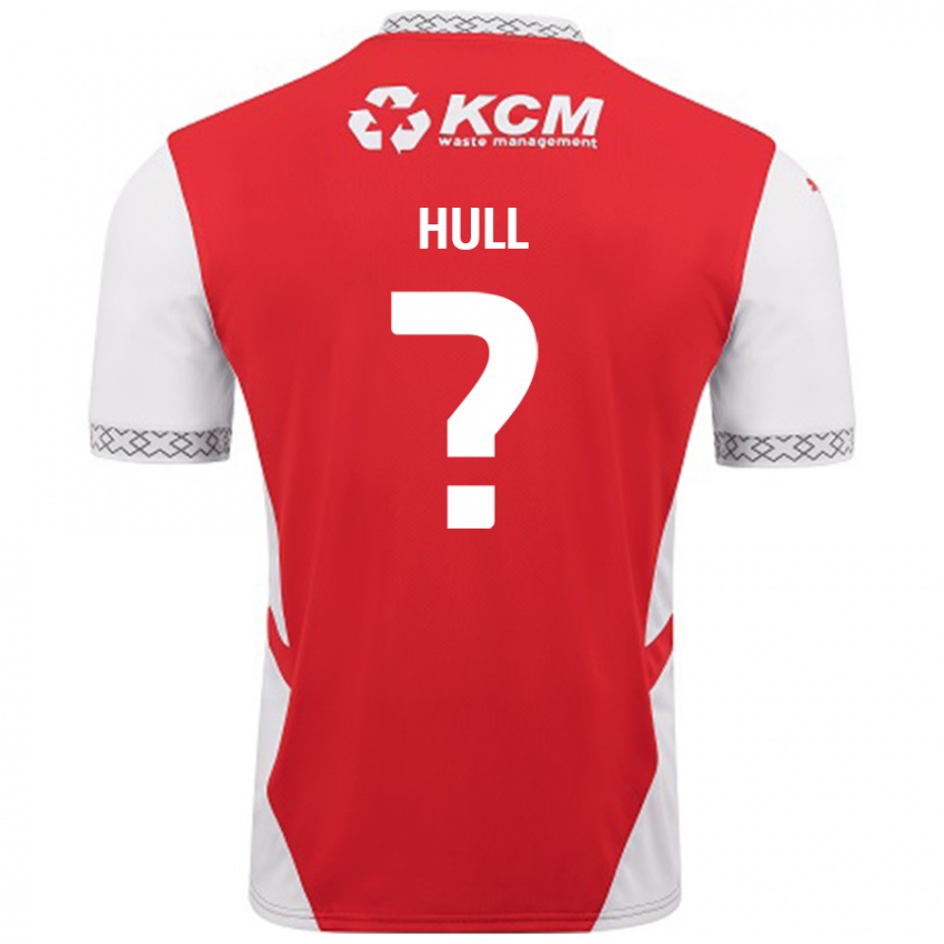 Homem Camisola Jake Hull #0 Branco Vermelho Principal 2024/25 Camisa Brasil