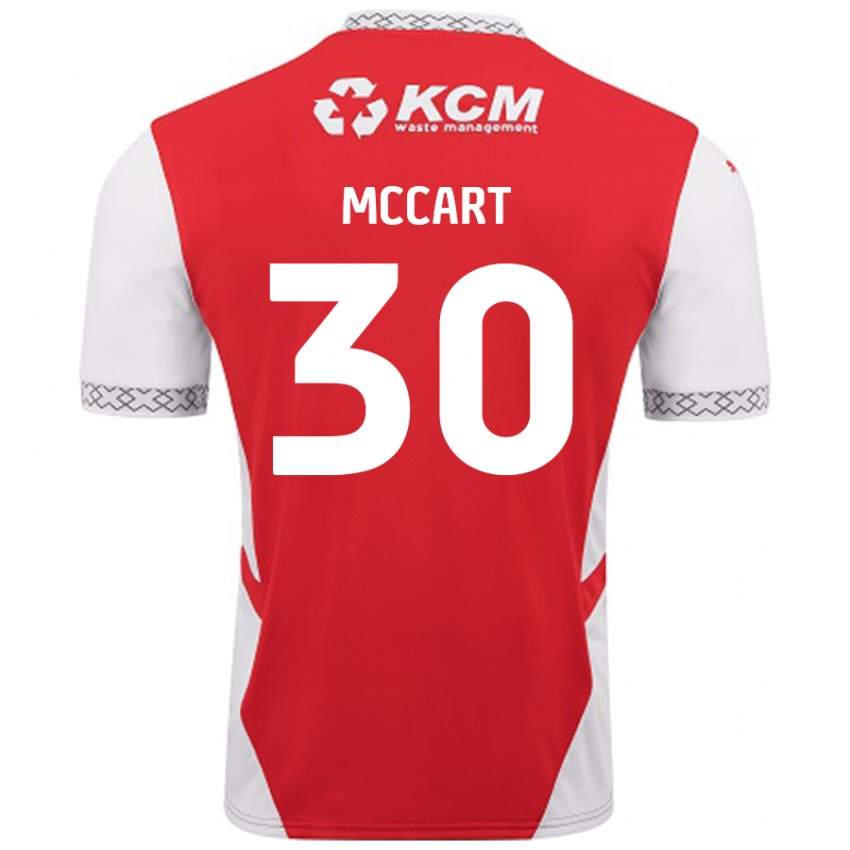 Homem Camisola Jamie Mccart #30 Branco Vermelho Principal 2024/25 Camisa Brasil