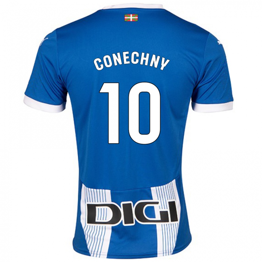 Homem Camisola Tomás Conechny #10 Azul Principal 2024/25 Camisa Brasil