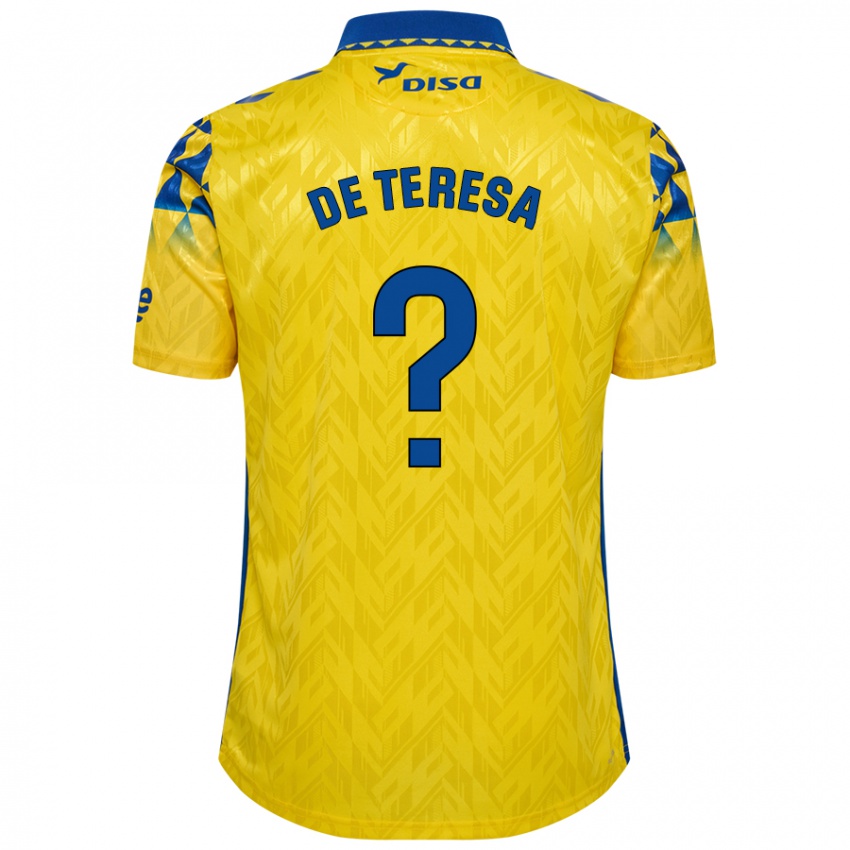 Homem Camisola Emilio De Teresa #0 Azul Amarelo Principal 2024/25 Camisa Brasil