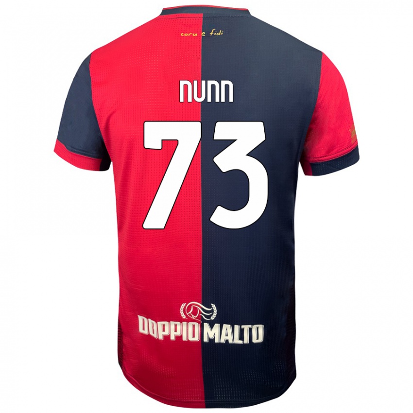 Homem Camisola Jack Nunn #73 Azul Vermelho Escuro Principal 2024/25 Camisa Brasil