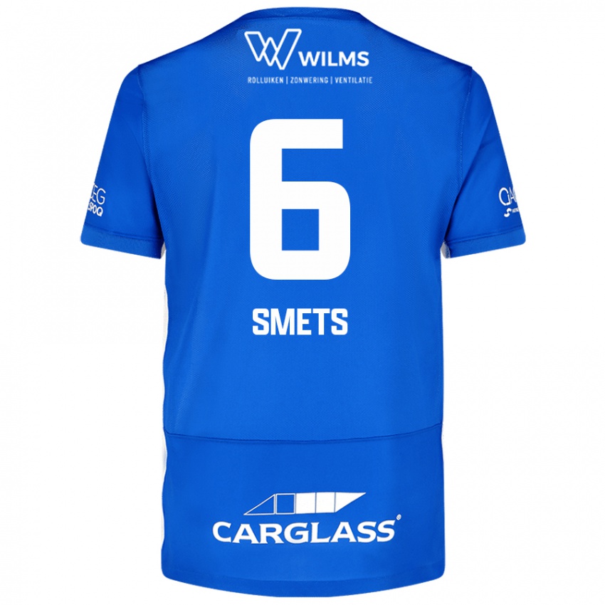 Homem Camisola Matte Smets #6 Azul Principal 2024/25 Camisa Brasil