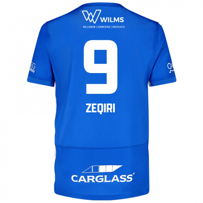 Homem Camisola Andi Zeqiri #9 Azul Principal 2024/25 Camisa Brasil