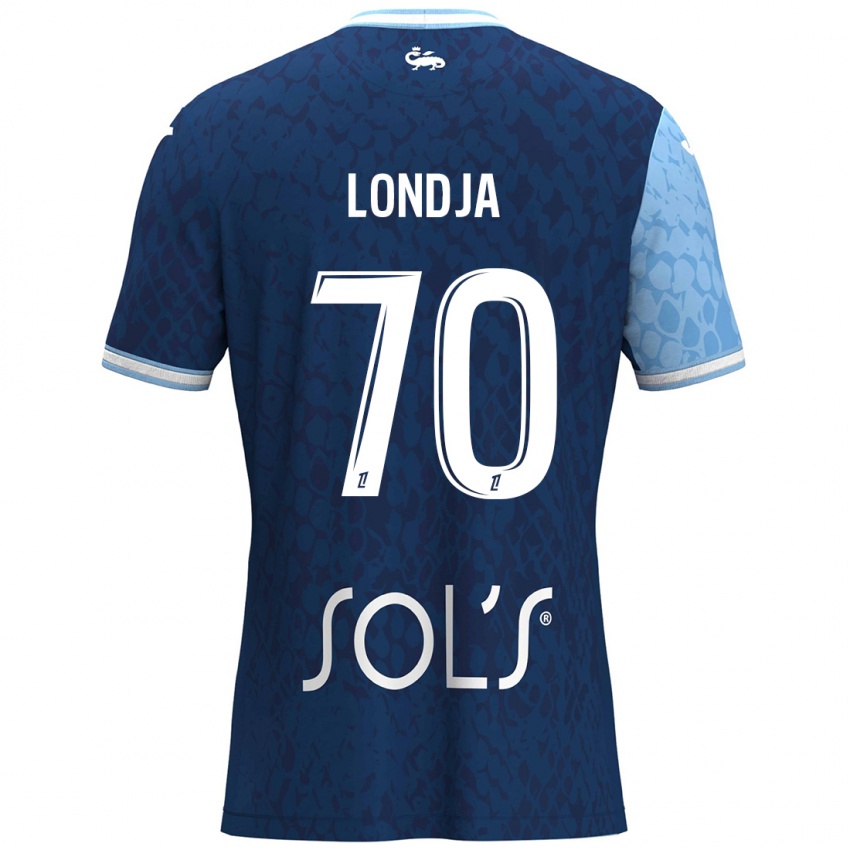 Homem Camisola Ruben Londja #70 Azul Céu Azul Escuro Principal 2024/25 Camisa Brasil