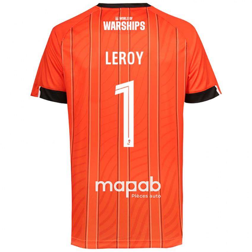 Homem Camisola Benjamin Leroy #1 Laranja Principal 2024/25 Camisa Brasil