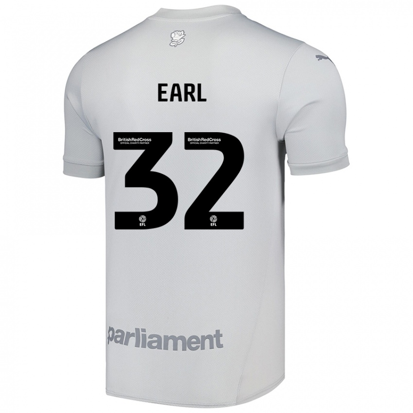 Homem Camisola Josh Earl #32 Cinza Prateado Alternativa 2024/25 Camisa Brasil