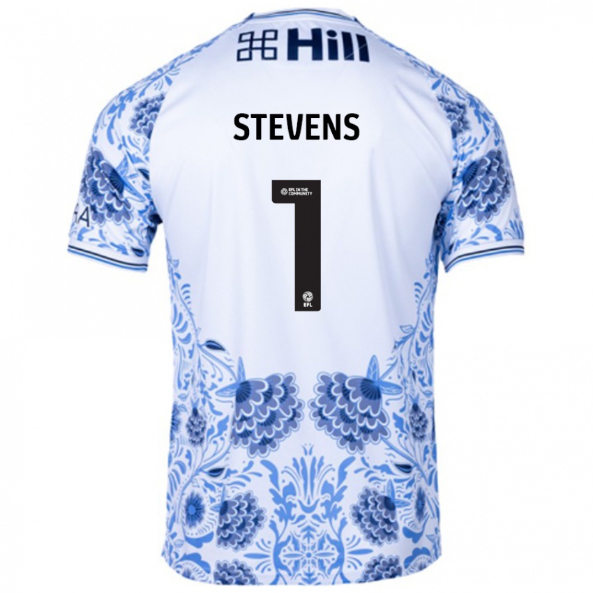 Homem Camisola Jack Stevens #1 Azul Branco Alternativa 2024/25 Camisa Brasil