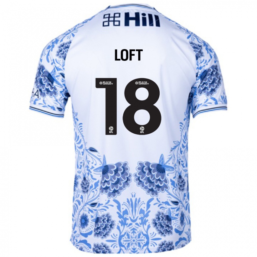 Homem Camisola Ryan Loft #18 Azul Branco Alternativa 2024/25 Camisa Brasil