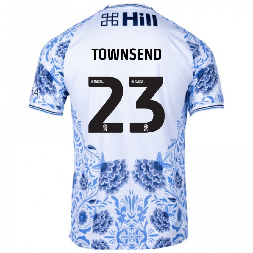 Homem Camisola Eleanor Townsend #23 Azul Branco Alternativa 2024/25 Camisa Brasil