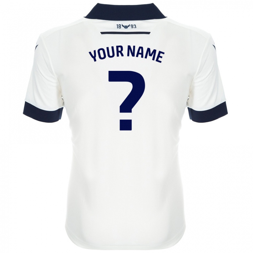 Homem Camisola Seu Nome #0 Azul-Marinho Branco Alternativa 2024/25 Camisa Brasil