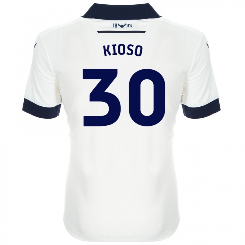 Homem Camisola Peter Kioso #30 Azul-Marinho Branco Alternativa 2024/25 Camisa Brasil