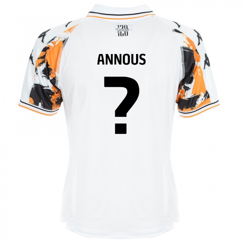 Homem Camisola Brandon Annous #0 Branco Alternativa 2024/25 Camisa Brasil