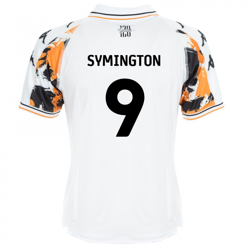 Homem Camisola Jo Symington #9 Branco Alternativa 2024/25 Camisa Brasil