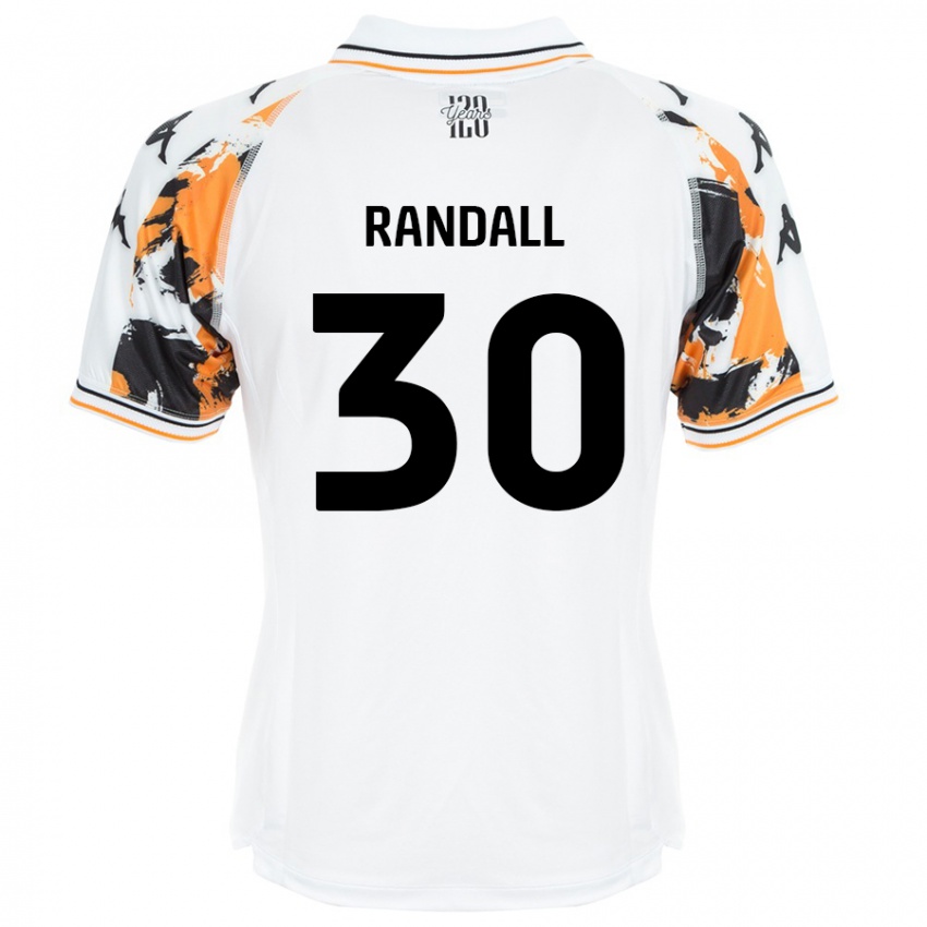 Homem Camisola Jennifer Randall #30 Branco Alternativa 2024/25 Camisa Brasil