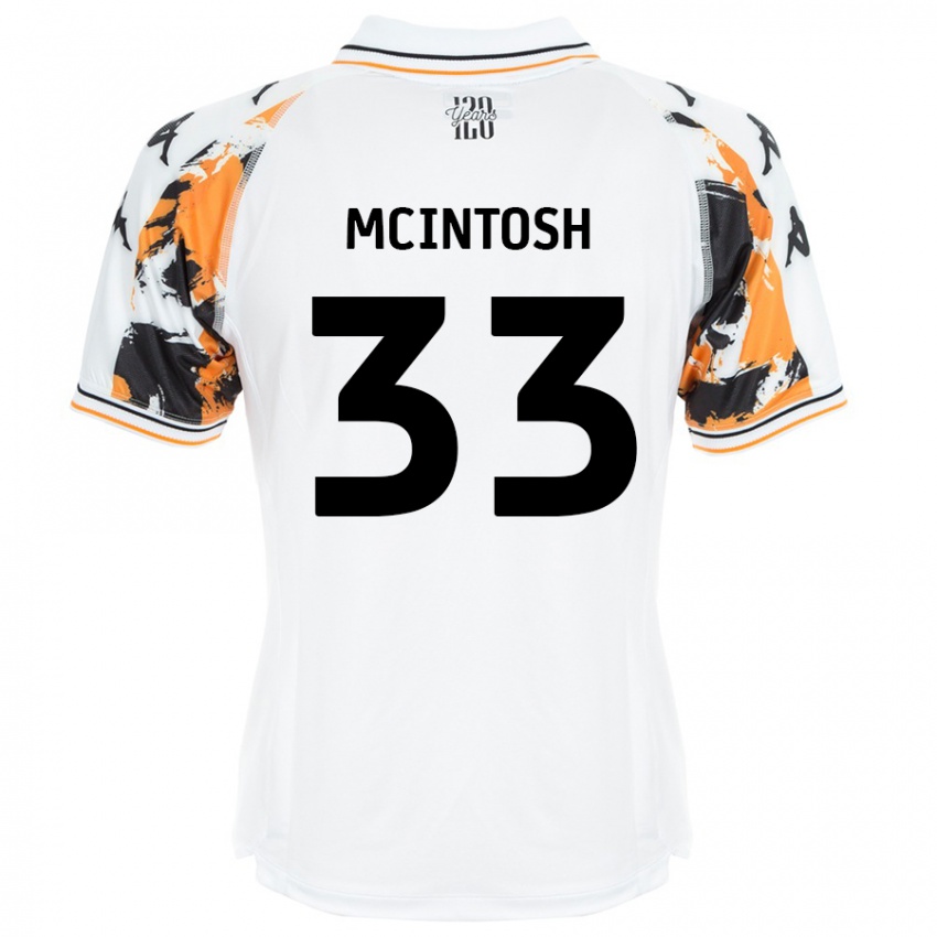 Homem Camisola Lucy Mcintosh #33 Branco Alternativa 2024/25 Camisa Brasil