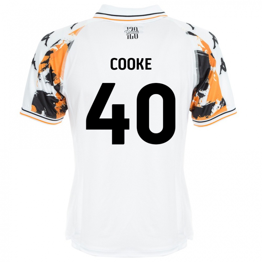 Homem Camisola Megan Cooke #40 Branco Alternativa 2024/25 Camisa Brasil