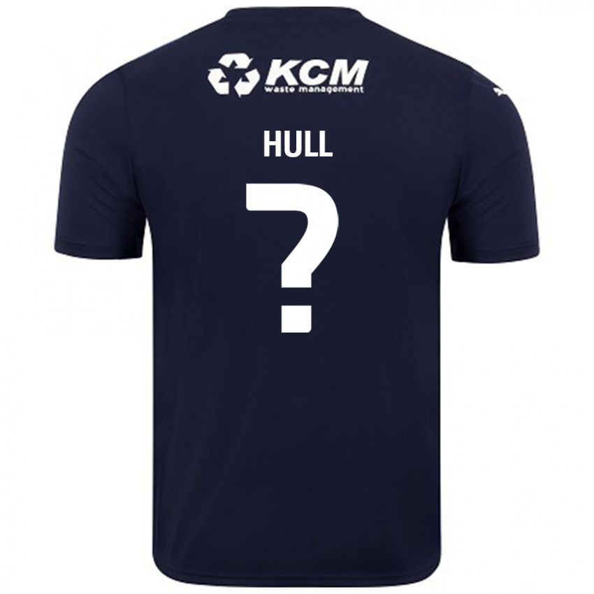 Homem Camisola Jake Hull #0 Azul Marinho Alternativa 2024/25 Camisa Brasil