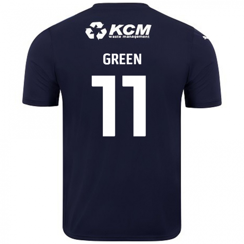 Homem Camisola Andre Green #11 Azul Marinho Alternativa 2024/25 Camisa Brasil