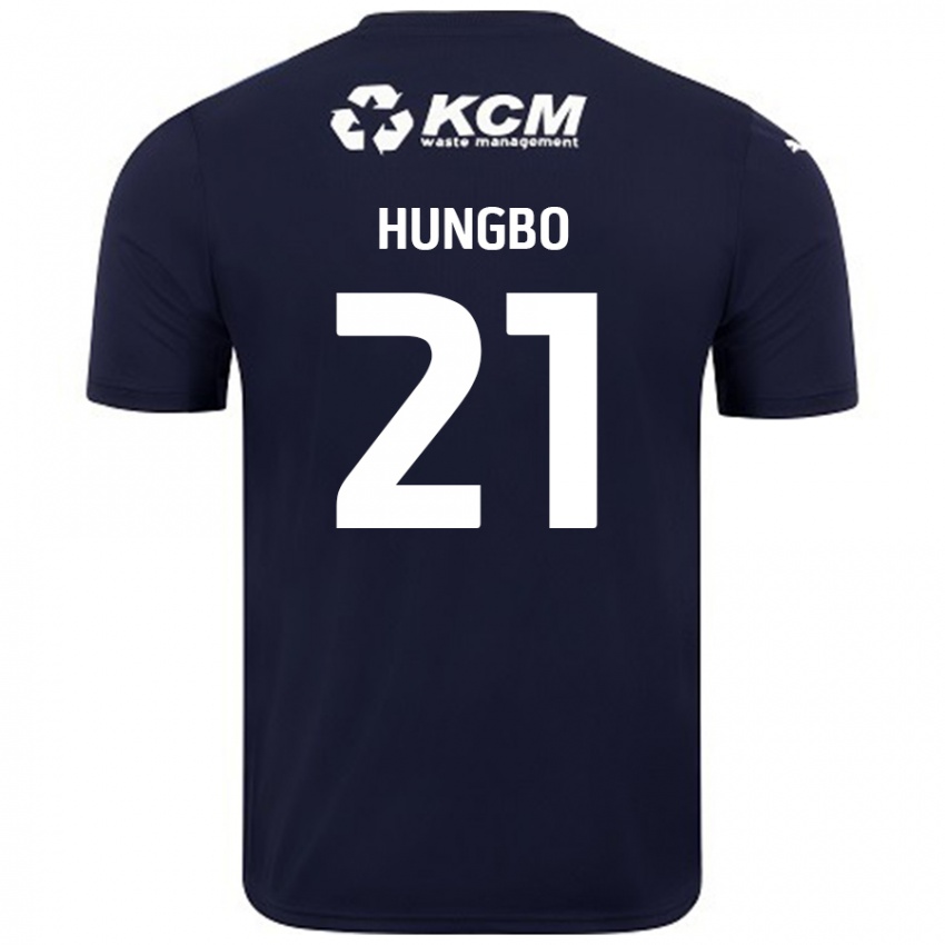 Homem Camisola Joseph Hungbo #21 Azul Marinho Alternativa 2024/25 Camisa Brasil