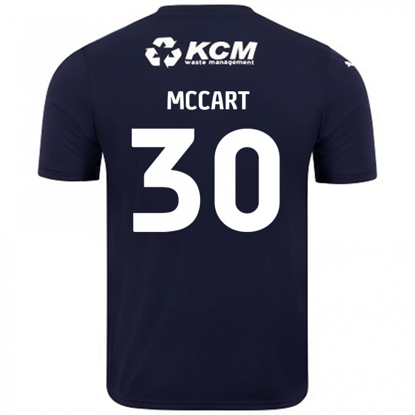 Homem Camisola Jamie Mccart #30 Azul Marinho Alternativa 2024/25 Camisa Brasil