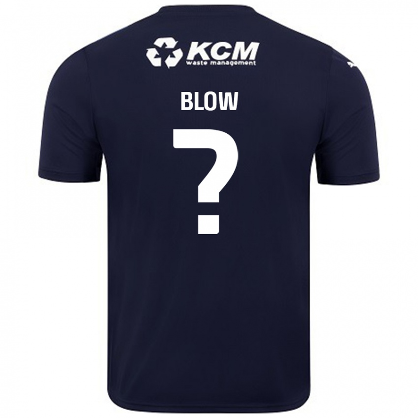 Homem Camisola Hayden Blow #0 Azul Marinho Alternativa 2024/25 Camisa Brasil