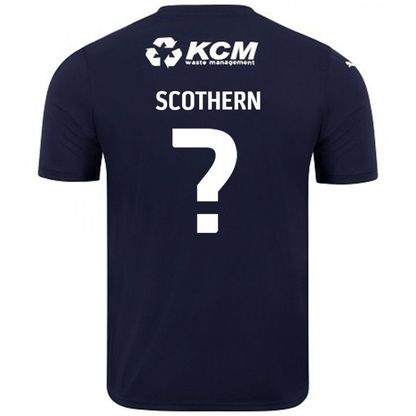 Homem Camisola Ben Scothern #0 Azul Marinho Alternativa 2024/25 Camisa Brasil