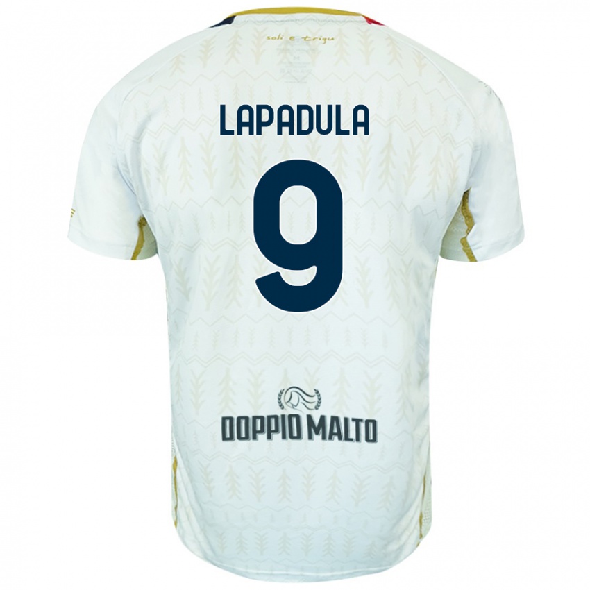 Homem Camisola Gianluca Lapadula #9 Branco Alternativa 2024/25 Camisa Brasil