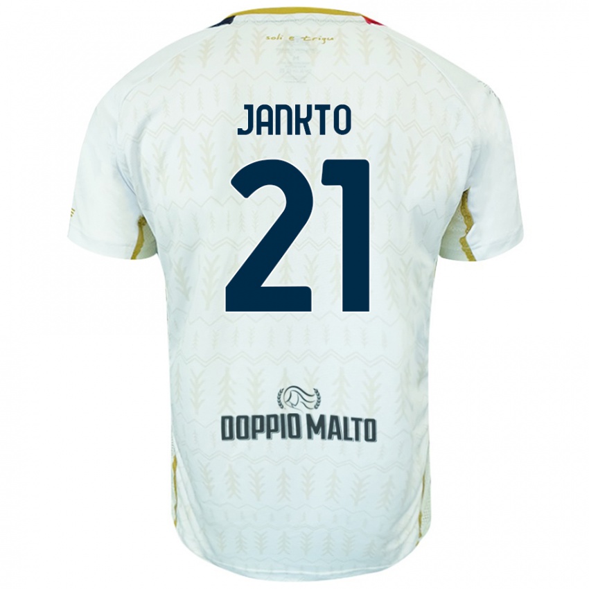 Homem Camisola Jakub Jankto #21 Branco Alternativa 2024/25 Camisa Brasil