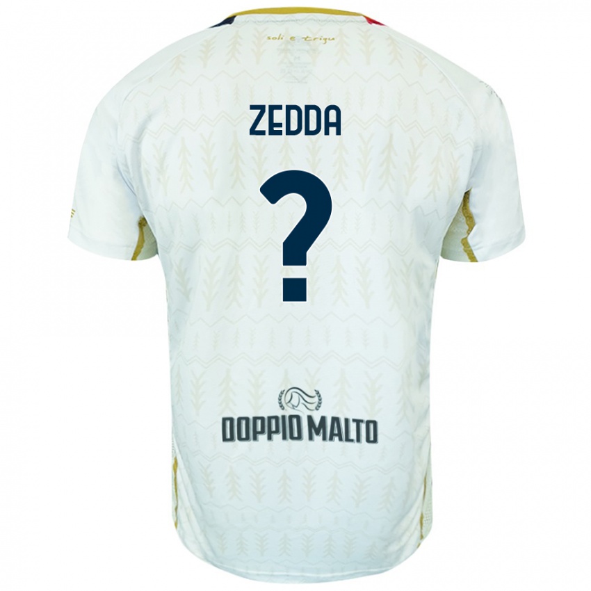 Homem Camisola Diego Zedda #0 Branco Alternativa 2024/25 Camisa Brasil