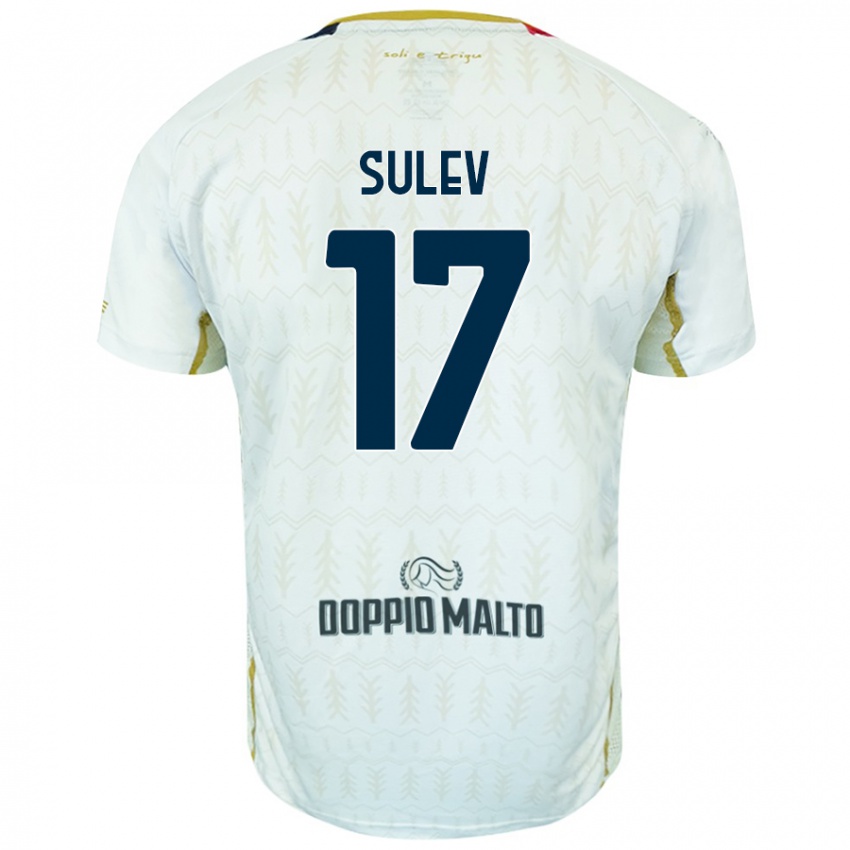 Homem Camisola Ivan Sulev #17 Branco Alternativa 2024/25 Camisa Brasil