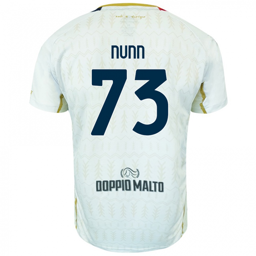 Homem Camisola Jack Nunn #73 Branco Alternativa 2024/25 Camisa Brasil