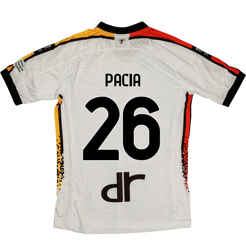 Homem Camisola Fabiano Pacia #26 Preto Branco Alternativa 2024/25 Camisa Brasil