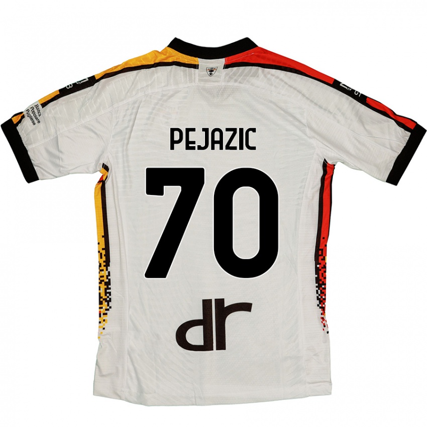 Homem Camisola Mario Pejazic #70 Preto Branco Alternativa 2024/25 Camisa Brasil