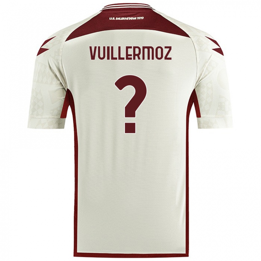 Homem Camisola Joshua Vuillermoz #0 Cor Do Creme Alternativa 2024/25 Camisa Brasil